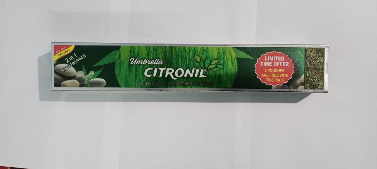 citronil from umbrella aromatics private limited