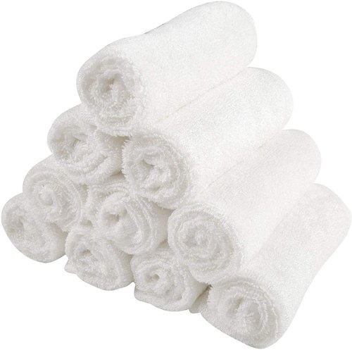 Spa Face Towel - White from Viktoria Homes