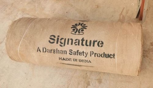 Ceramic Fiber Brown Signature Insulation Fire Blanket From Darshan Safety Zone