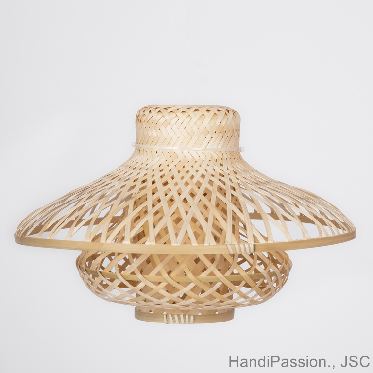 Best Selling Bamboo Woven Lampshade Modern Unique Design Home Decor from HANDIPASSION - Vietnam Handicraft Manufacturer