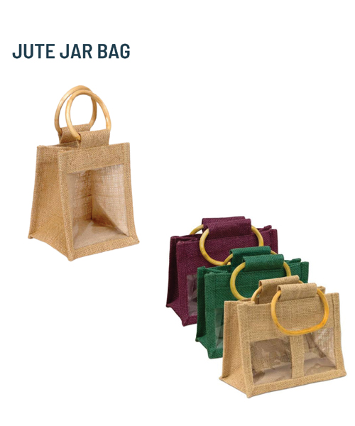 JUTE JAR BAG from Juteque