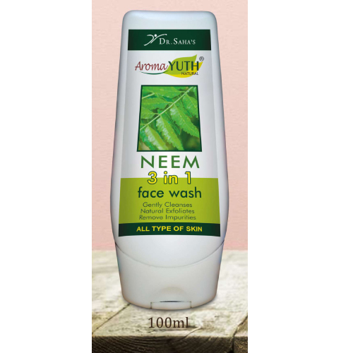 NEEM 3 in 1 Face Wash from Aromayuth Natural