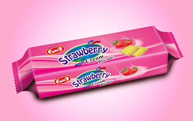 Strawberry Cream Biscuits from Bakewell Biscuits Pvt. Ltd.