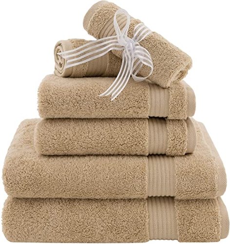 Cotton Spa towel - Beige from Viktoria Homes