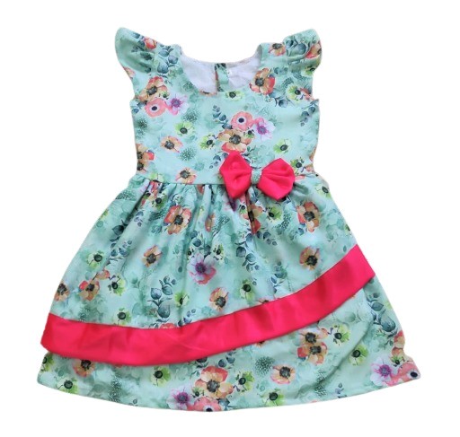 Girls Cotton Frocks from A TO Z GARMENTS