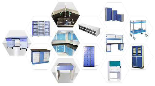 MS Steel Laboratory Furniture From Elraado Labs