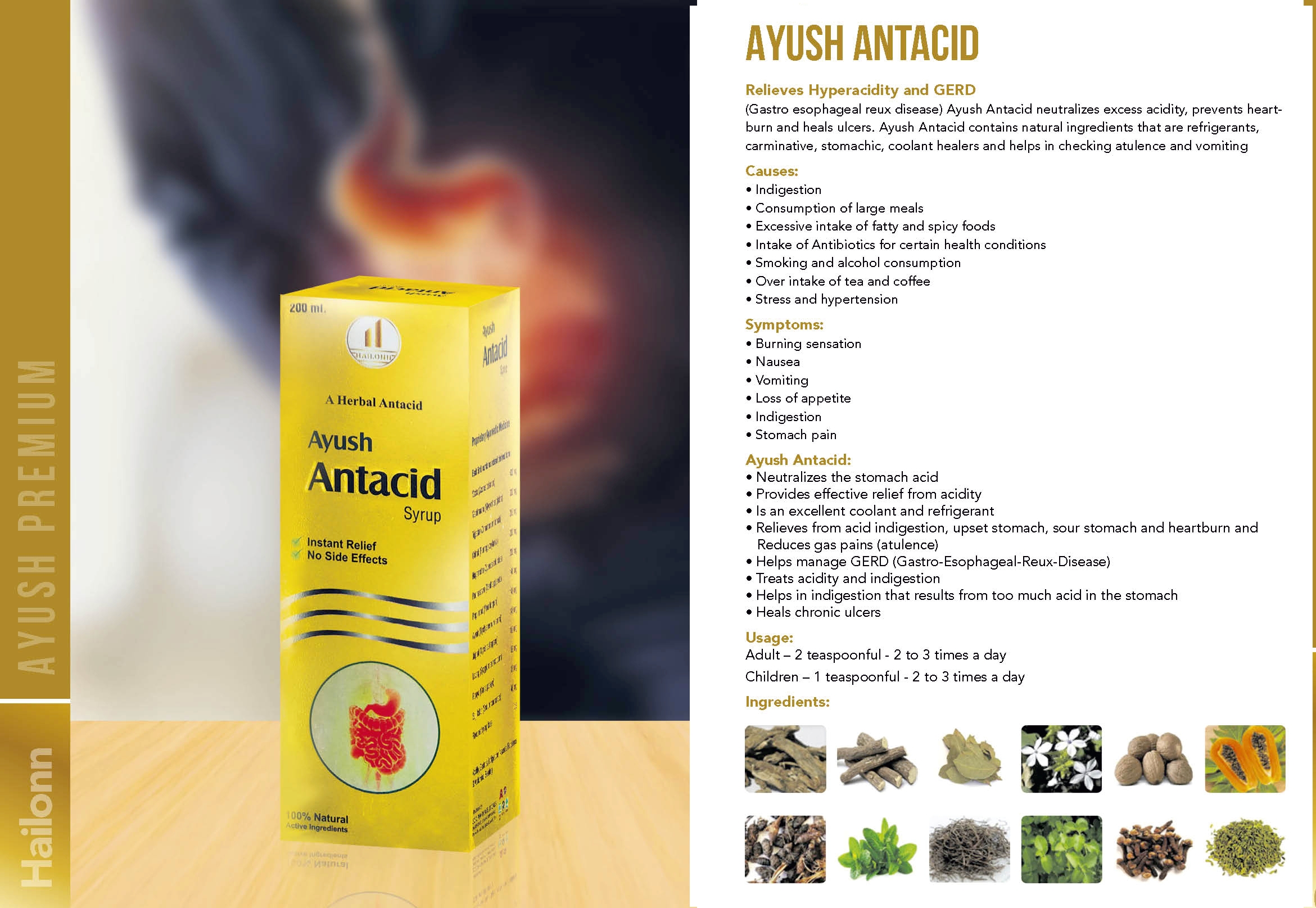 AYUSH ANTACID - ANTACID from Hailonn Health Care