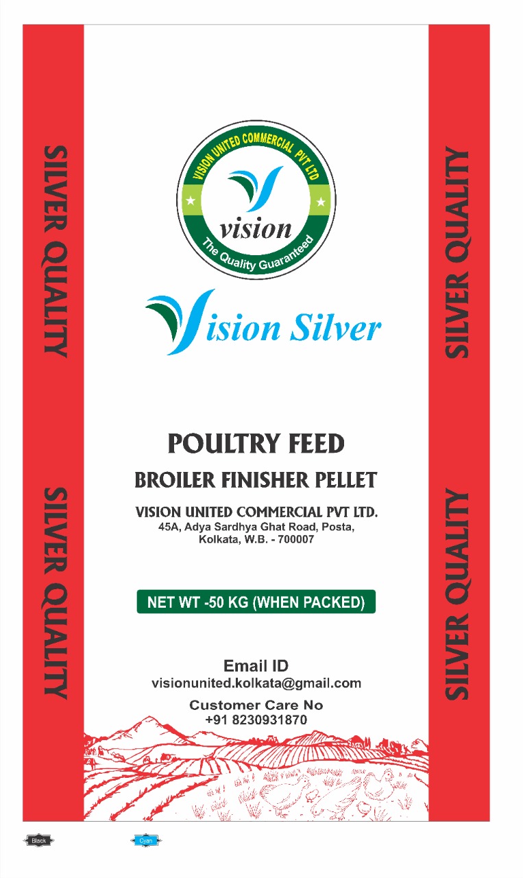 broiler finisher silver from vision feed