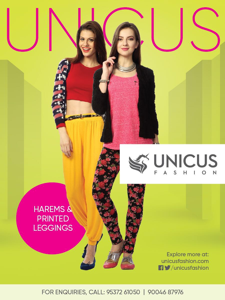 Night wear, leggings, patiala, palazzo, tshirts, shorts, night pants, tops from Unicus Fashion