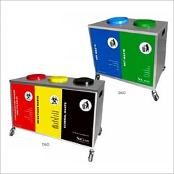 Duo & Trio Waste Collection System from Shivay Surgical