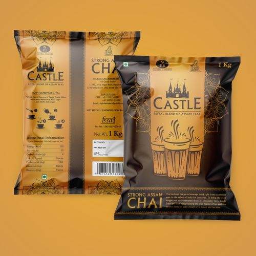 Castle Strong Assam Chai from RB GLOBAL TRADERS