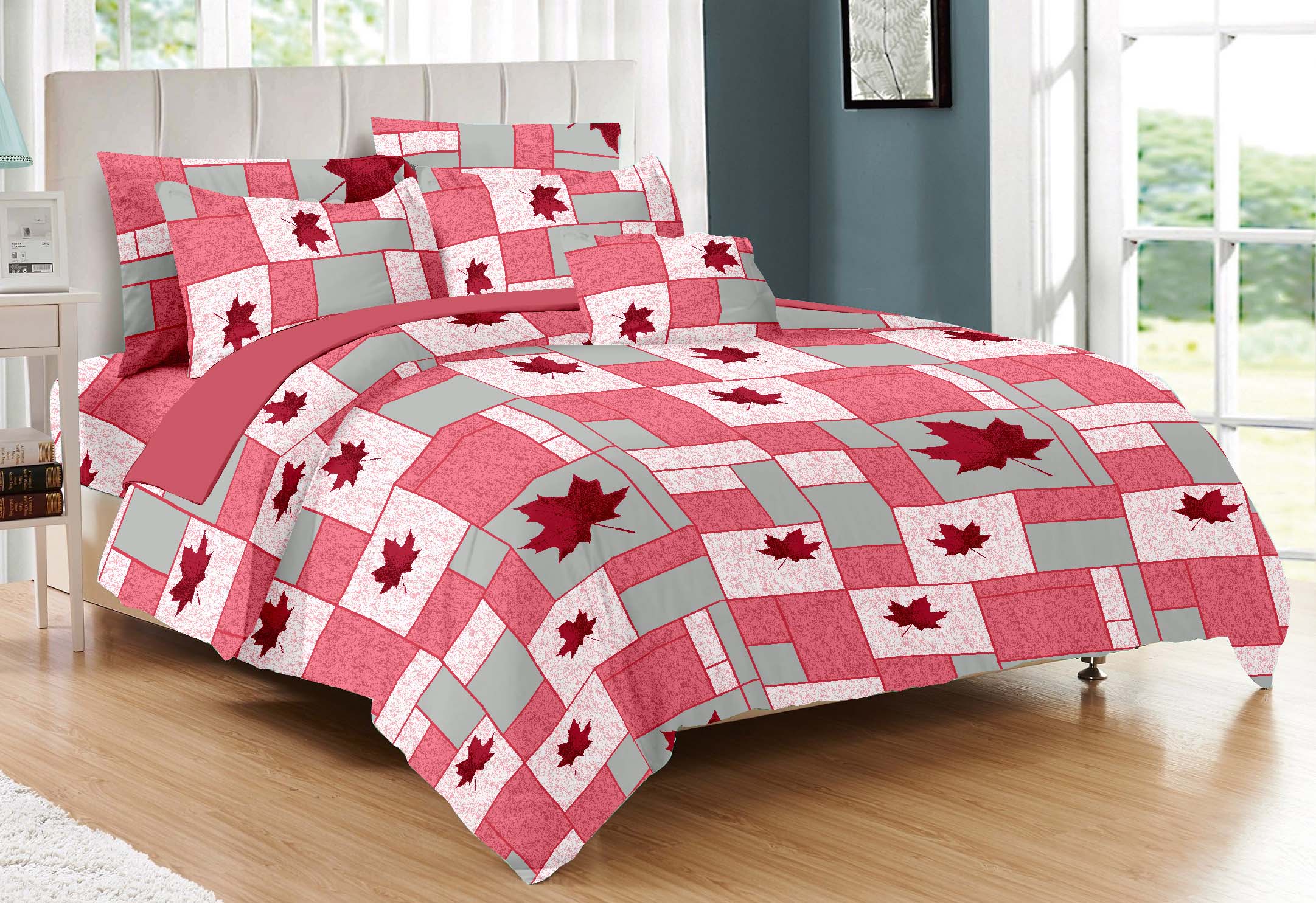 Printed Double Bed Sheet - Ecolux-4005