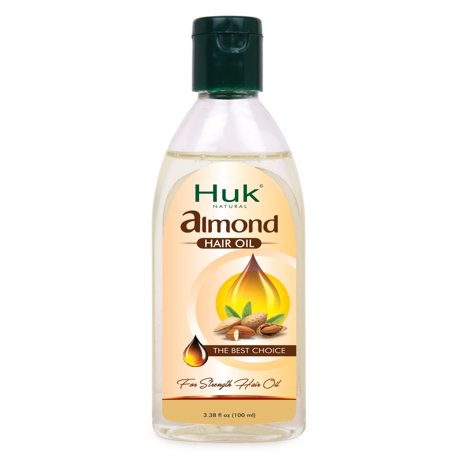 Huk Almond Hair Oil 100ml from Huk