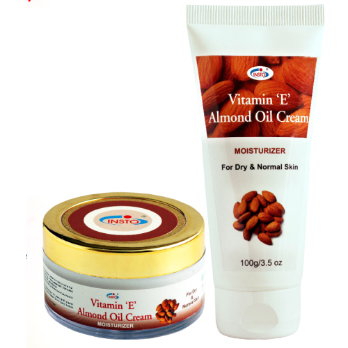 Vitamin E Almond Oil Cream Moisturizer For Dry & Normal Skin from INSTO COSMETICS PVT LTD 