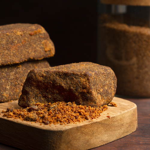 Delicious Jaggery Still Life Composition from ORGANIC Treasure