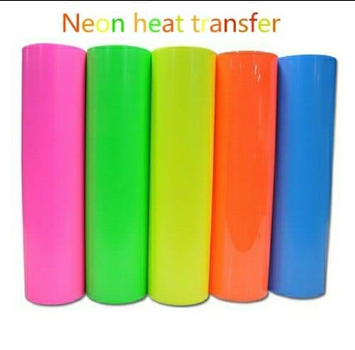 Neon Color PU Heat Transfer Vinyl