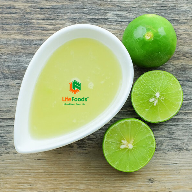 Vietnamese Frozen fresh lime juice seedless from Lifefoods Tropical Food Joint Stock Company