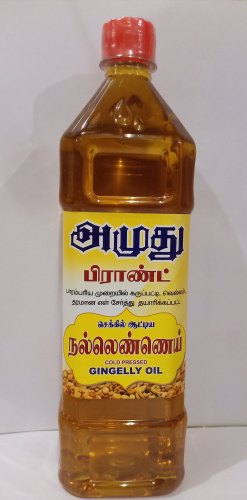 AMUDHU CHEKU GINGELLY OIL from Amudhu Cold Pressed Oils and Organic Foods