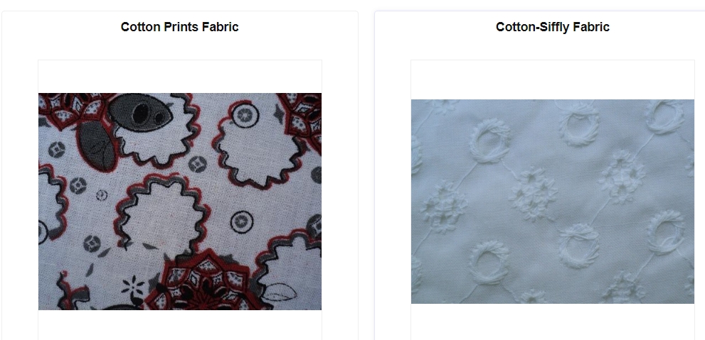 Cotton Prints Fabric & Cotton-Siffly Fabric