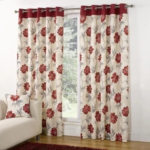 Door Curtain ,Long crush Knitted punching Door (7*4)