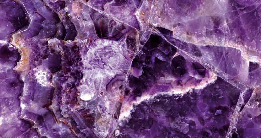 Amethyst - Semi Precious Gemstone Slabs from Riddhi Enterprise