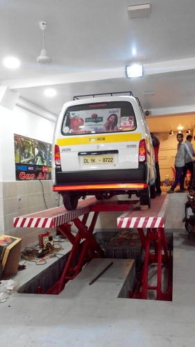Scissor Lift for Car Maintenance from Servo Tech (India)