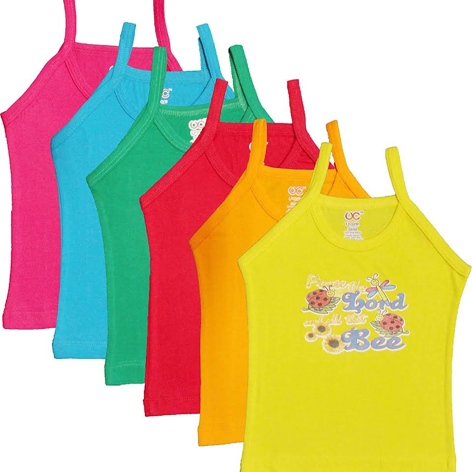 UCARE Girl's Cotton Slip Top from Vishal Industries