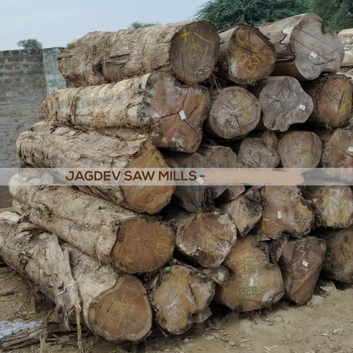 24mm Thick Brown Round Latin American Teak Wood For Door Frame from Jagdev Saw Mills