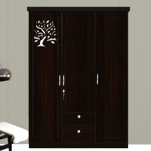 Hypnos 3 Door Wardrobe With Intruded Design And Water-Resistant from POJ Furniture