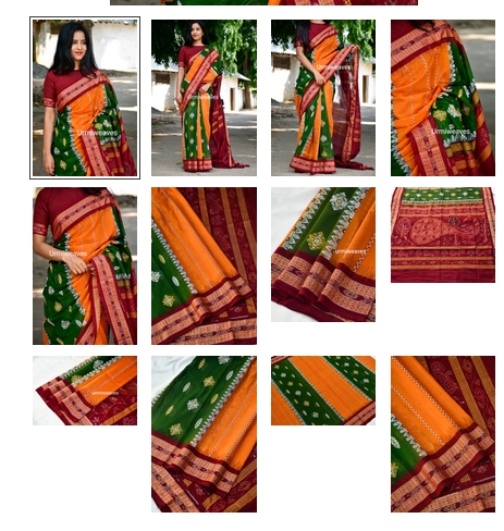 Sambalpuri cotton saree - Avantika  from Urmi Weaves