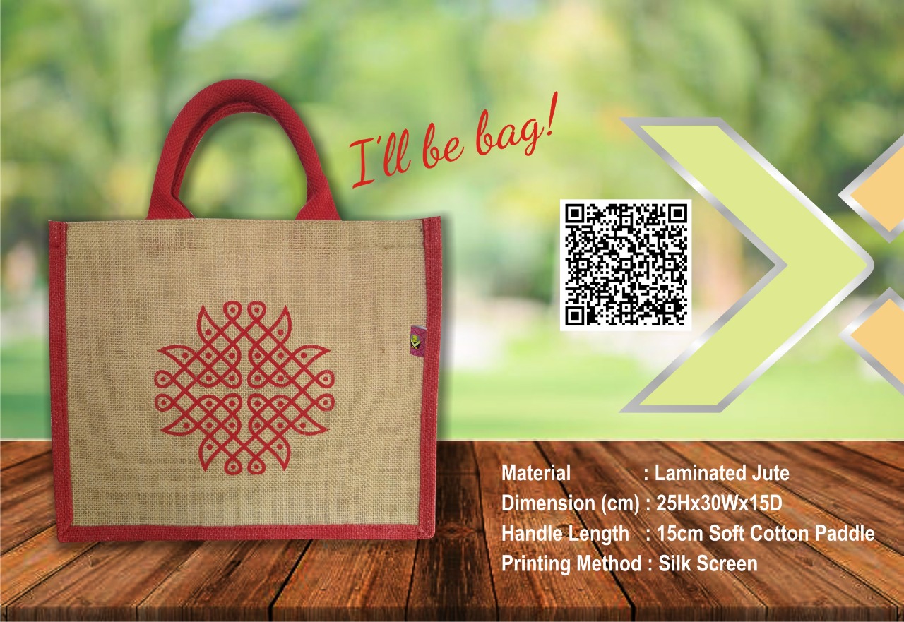 Laminated Jute Bags from INX CREATIVE SOLUTIONS