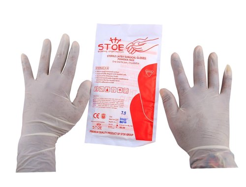 Latex Surgical Gloves Powder Free Strerile