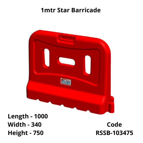 Swift 1mtr Star Barricade  from Swift Technoplast Pvt Ltd