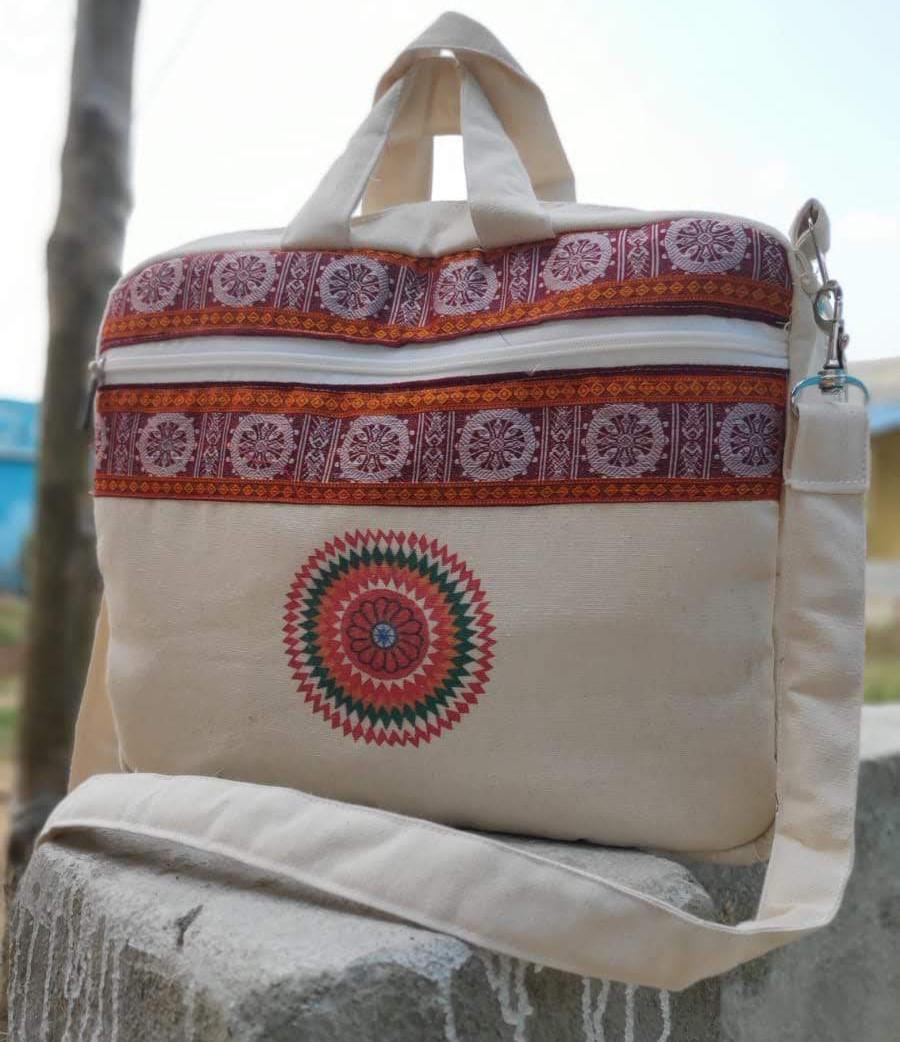 Canvas Conference Bag For Offically Use & Laptop Carry from HAASTIKA HANDICRAFTS PVT LTD