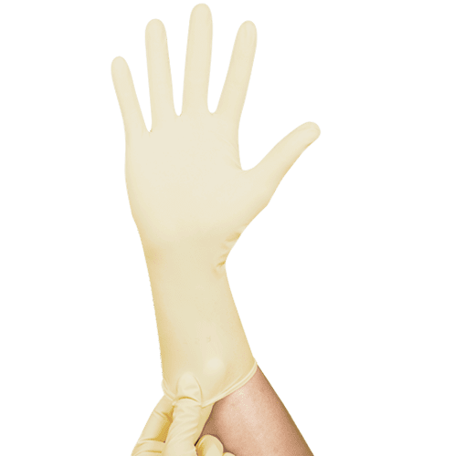 Cure Latex Surgical Gloves Powder