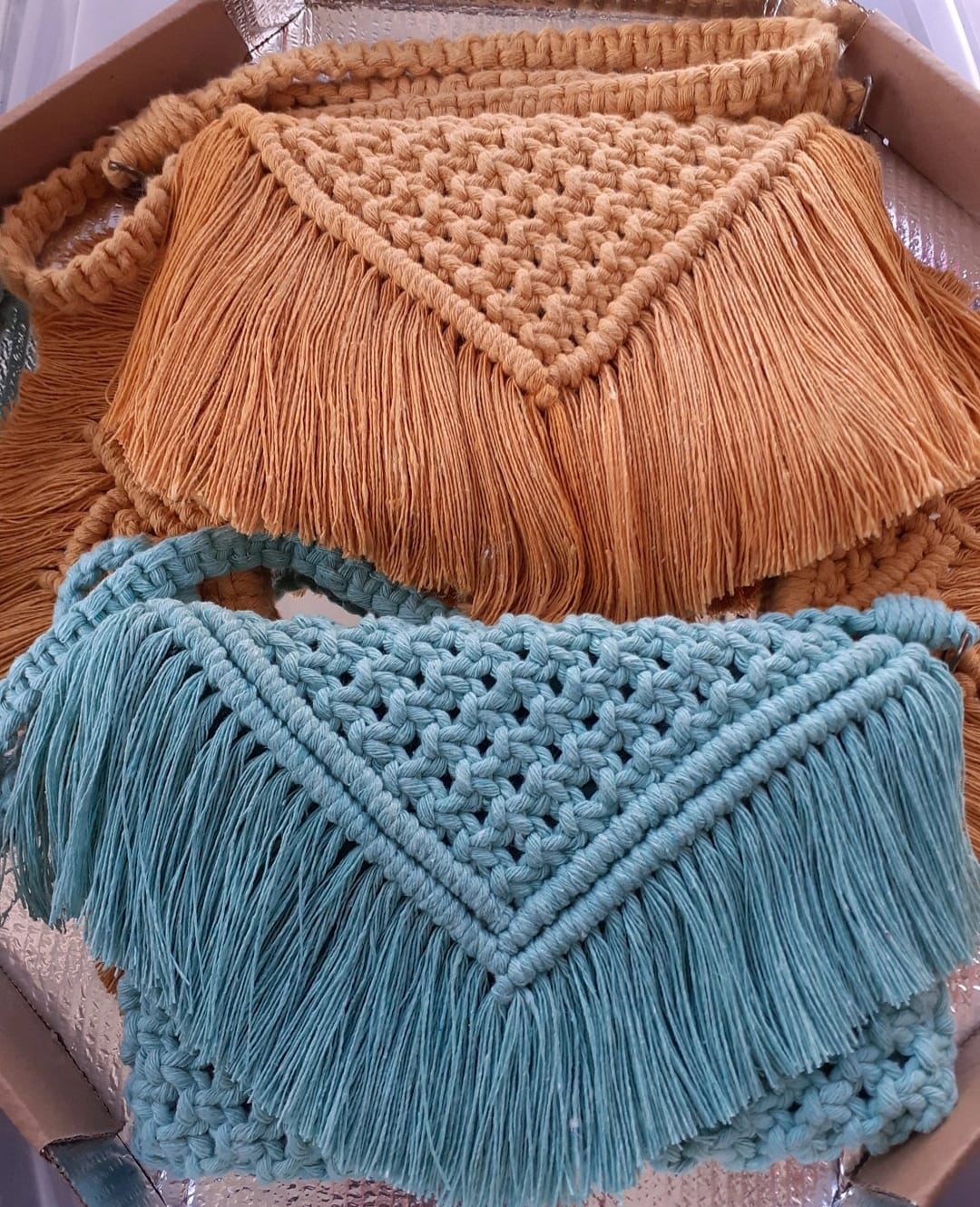 Macrame Cotton Purse from JFS Global Trade