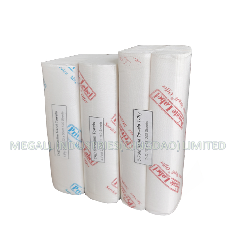 TAD paper towel from MEGALL INDUSTRIES (QINGDAO) LIMITED
