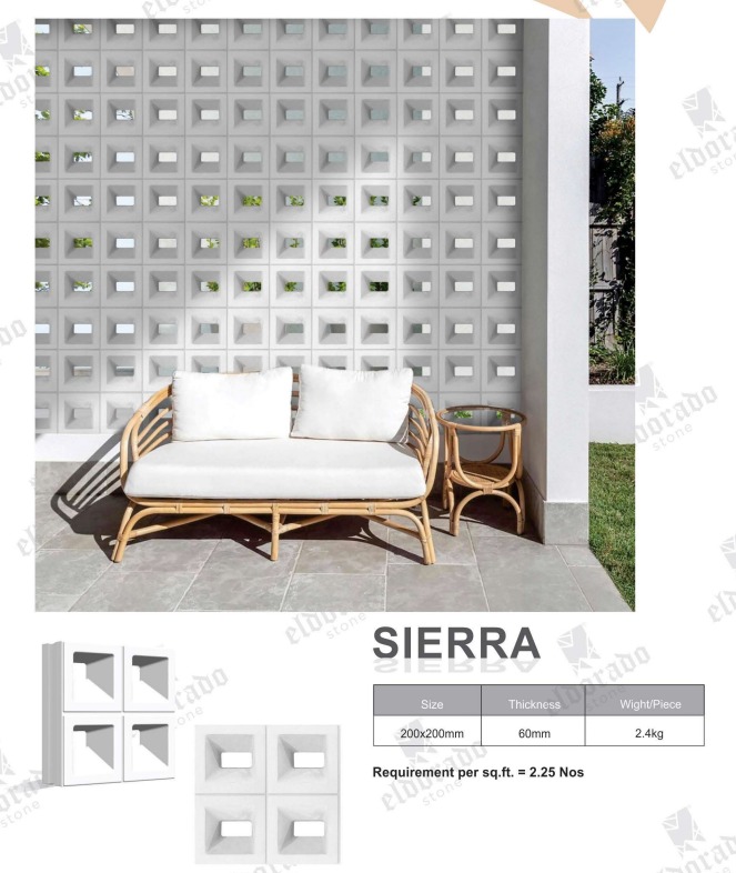 SIERRA  Design Stone Jallis from Eldorado Stone✅