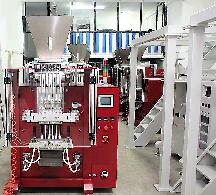 Vertical stick packaging machine