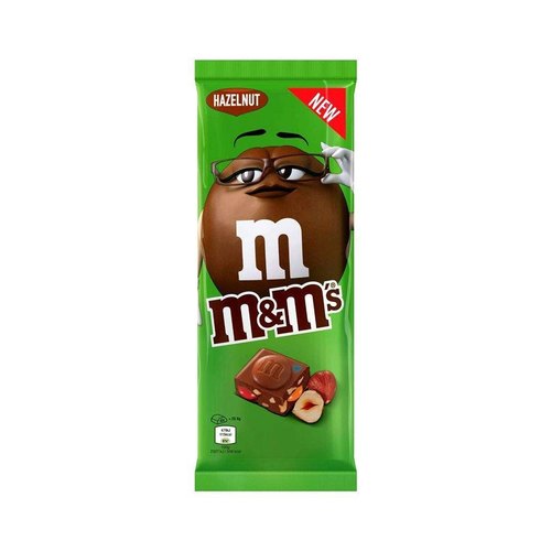 M&M'S Hazelnut Milk Chocolate Block - 165G from SnackZack