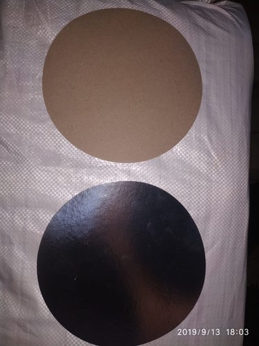 Round Brown Paper Plate Raw Material from Prince Enterprises
