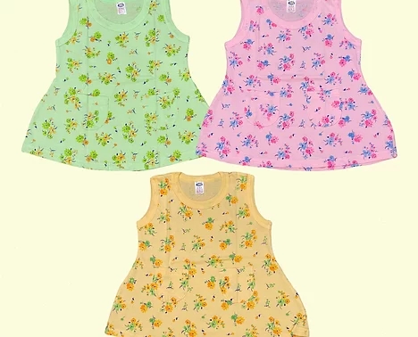 Floral Print Girls Sleeveless  from Zoo Kids Wear