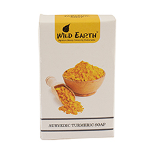 Wild Earth Handmade Ayurvedic Turmeric Soap_100 GMS