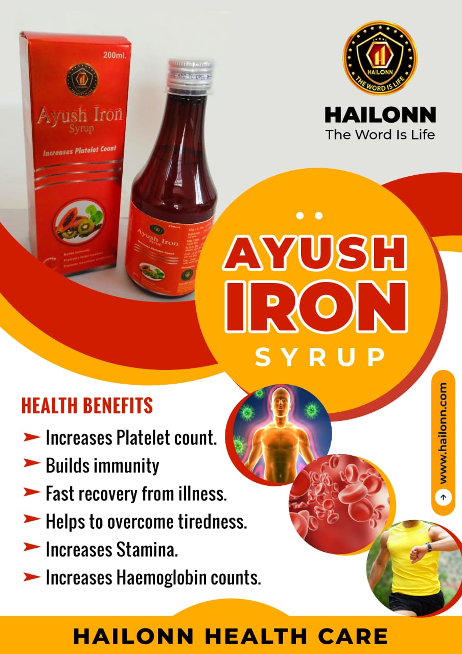 Ayush Iron Syrup from Hailonn Health Care