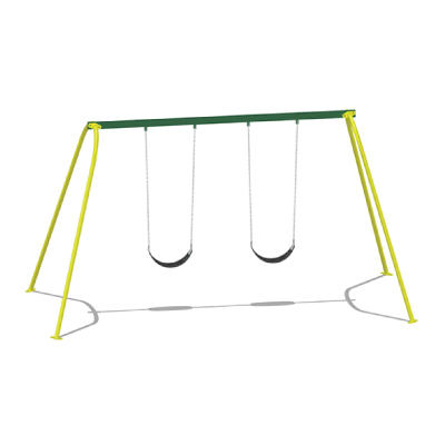 2 Seater Swing (2 Belts) from Thai Play Equipment