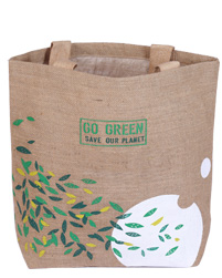 Go Green Market Jute Promotional Bags JPB08  from H A Exports