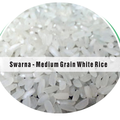 Swarna Medium Grain White Rice from Kirorimal Kashiram Marketing and Agencies Pvt. Ltd