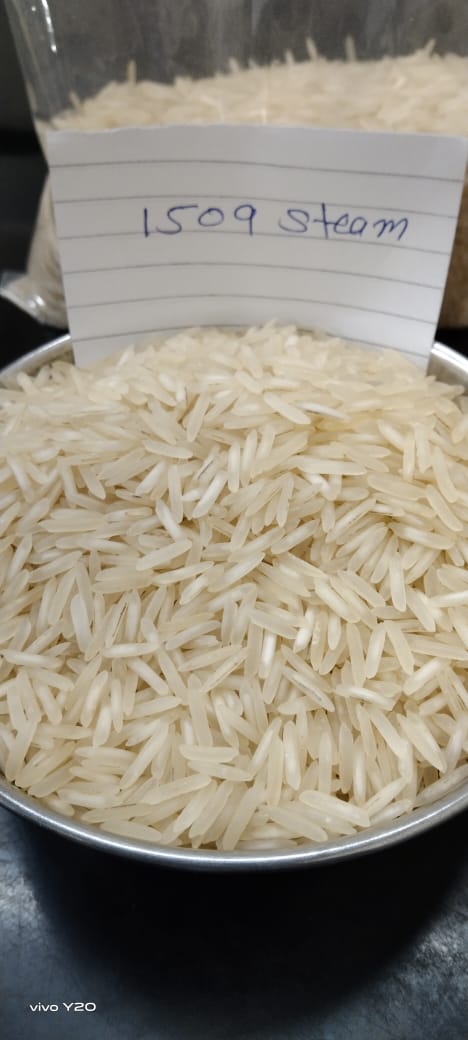 1509 Long Grain Steam Basmati Rice from DR TRADERS