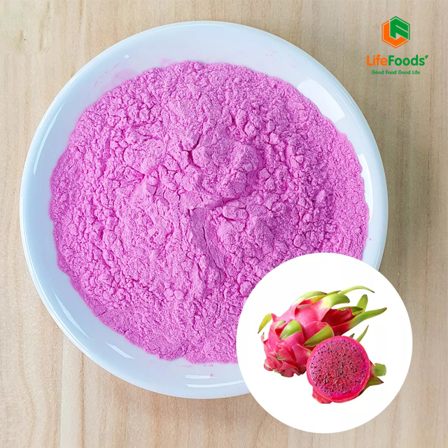 Red dragon fruit powder from Lifefoods Tropical Food Joint Stock Company