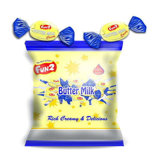 Butter Milk Candy  - 100 Pcs Packet from Bakewell Biscuits Pvt. Ltd.